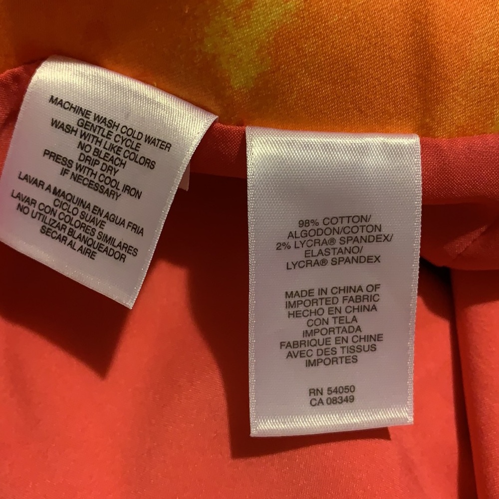JNY stretch Multicolored summery skirt. - Picture 6 of 6